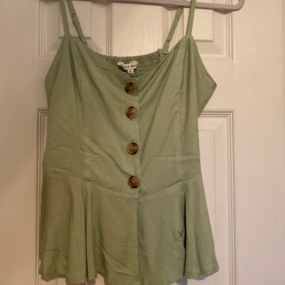 Green sun top